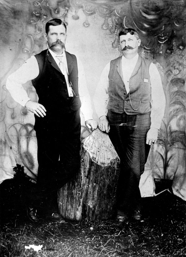 Charles Stand and August Lund 1895