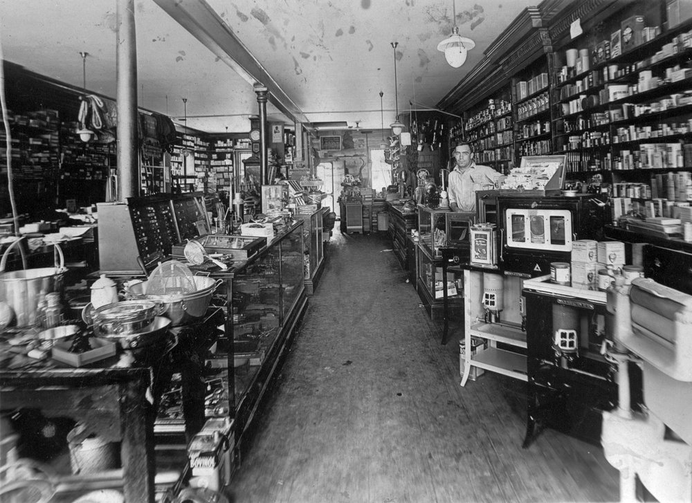 Interior of Strand store - looking toward front door